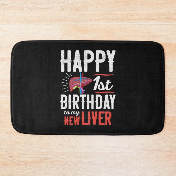 Artikelvorschau, Lebertransplantation Empfänger Jubiläum Design 1. Geburtstag Lustig entworfen und verkauft von maninpos23.