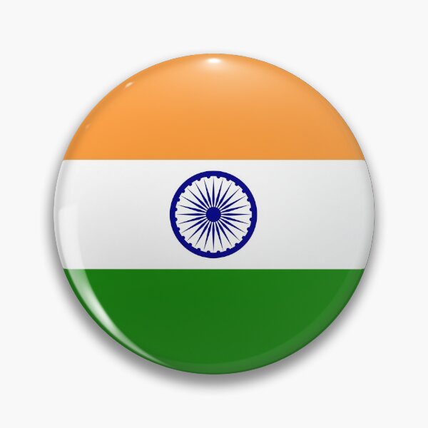Artikelvorschau, Indien indisch Flagge Fahne entworfen und verkauft von GeogDesigns.