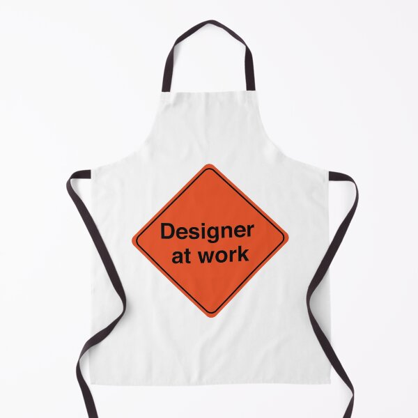 Item preview, designer at work road sign designed and sold by PixelCookieDsgn.