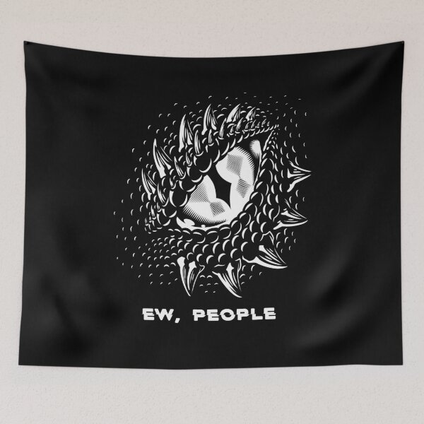 Item preview, Dragon face mask Ew People T-Shirt designed and sold by outmaneljalili.