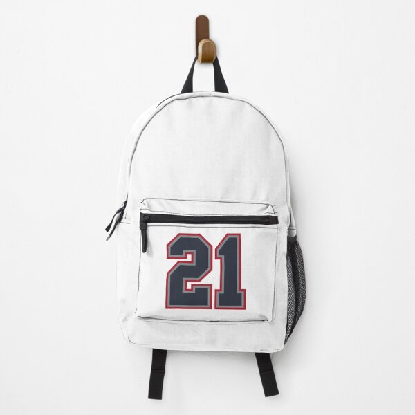 Item preview, 21 Navy Grey Red Sports Number Twenty-One designed and sold by HelloFromAja.