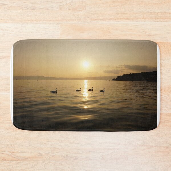 Item preview, swans at sunset lake ohrid macedonia designed and sold by distracted.