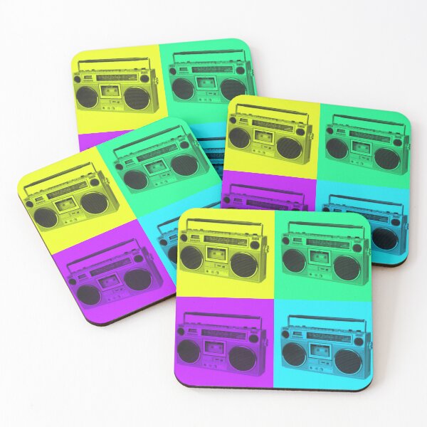 Artikelvorschau, Pop Art Ghetto Blaster entworfen und verkauft von mreleganza.