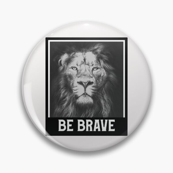 Item preview, Be Brave - Lion designed and sold by guruthuma.