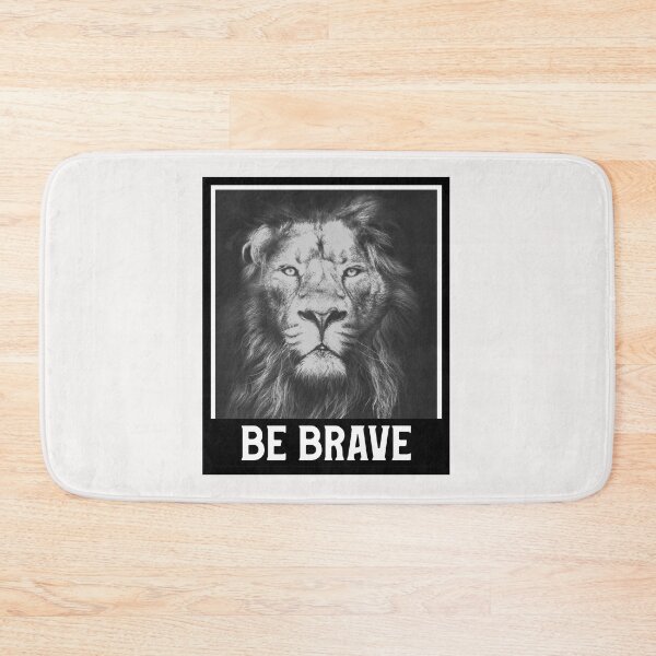 Item preview, Be Brave - Lion designed and sold by guruthuma.