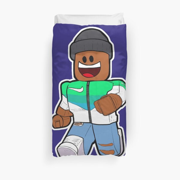 Roblox Character Duvet Covers Redbubble - my creepy stalker hacked my boyfriend roblox youtube roblox