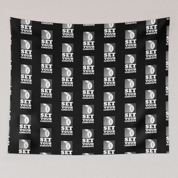 Item preview, Set Your Lineups designed and sold by Hey-Nice-Shirt.