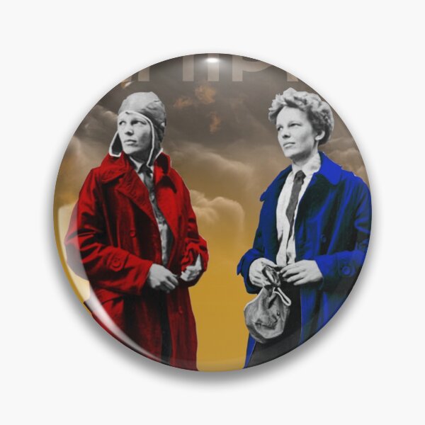 Item preview, Amelia Earhart Flight Path Sunset designed and sold by KALEIDOSCOPE UK.