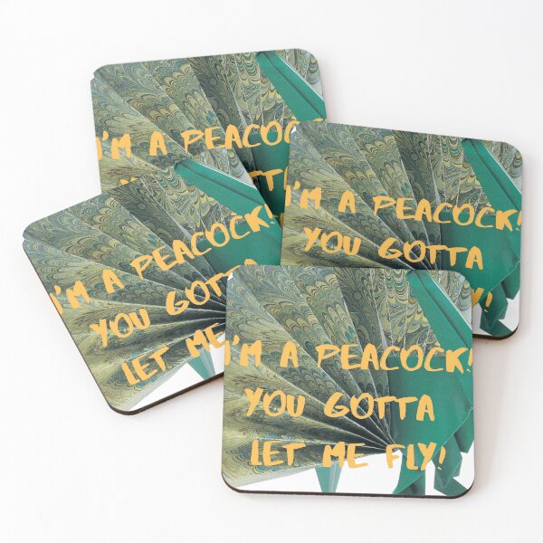 Item preview, I'm A Peacock! You Gotta Let Me Fly! designed and sold by Balerie Rivera.