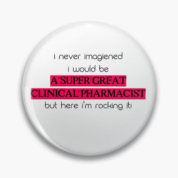 Item preview, SUPER GREAT CLINICAL PHARMACIST.(RED) designed and sold by M-Osamah.