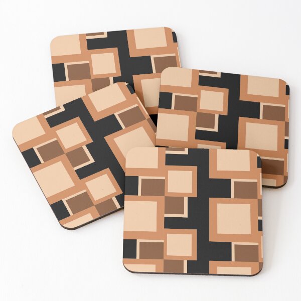Item preview, Brown degrees of squares  designed and sold by Bayankh005.