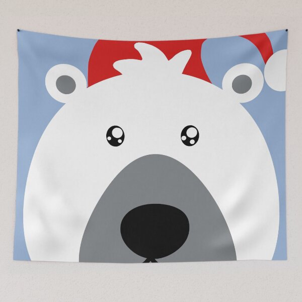 Item preview, Christmas Polar Bear designed and sold by hvasilevshop.
