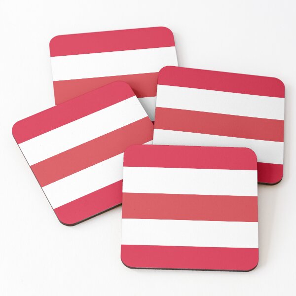 Item preview, Large RED and WHITE Horizontal STRIPES designed and sold by RachelMacht.