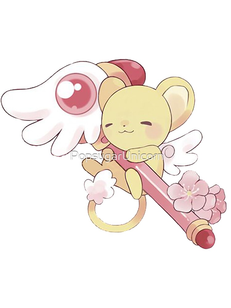 Japanese Cartoon Cardcaptor Tops Anime Sakura Card Captor Kero