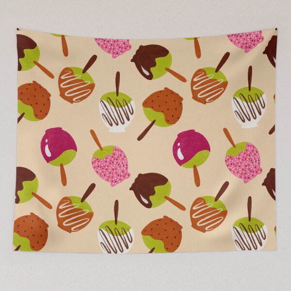 Item preview, Caramel Apples – Magenta designed and sold by Cat Coquillette.