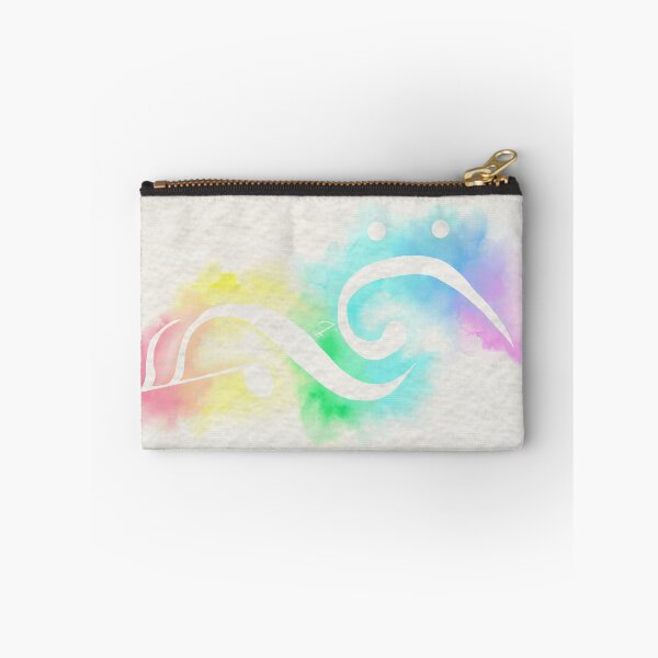 Item preview, Bass and Treble Clef Rainbow Watercolor designed and sold by YitingZarts.
