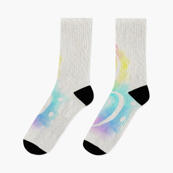 Item preview, Bass and Treble Clef Rainbow Watercolor designed and sold by YitingZarts.