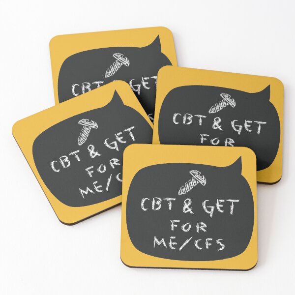Item preview, Screw CBT & GET for ME/CFS - chalkboard designed and sold by uncutcreations.
