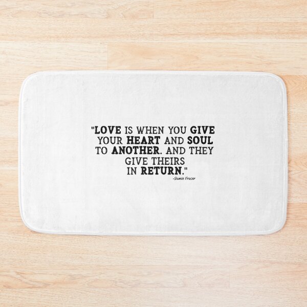 Item preview, Jamie Fraser Quote designed and sold by SHAMTEES.