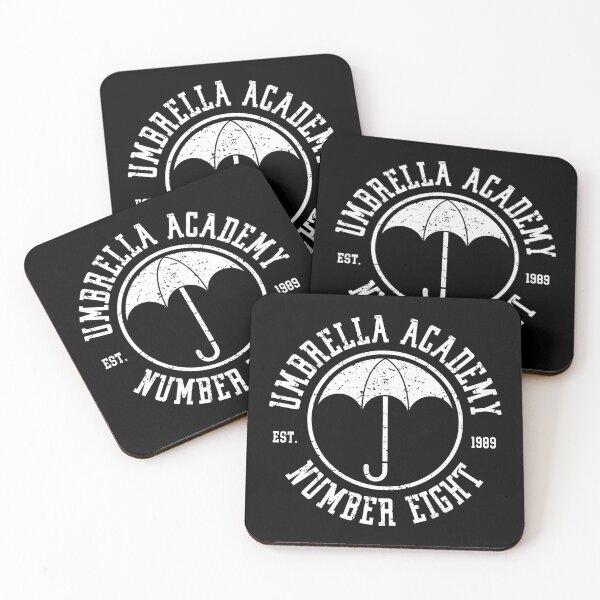 Item preview, The Umbrella Academy Number Eight Varsity Logo designed and sold by LittleChelsea.