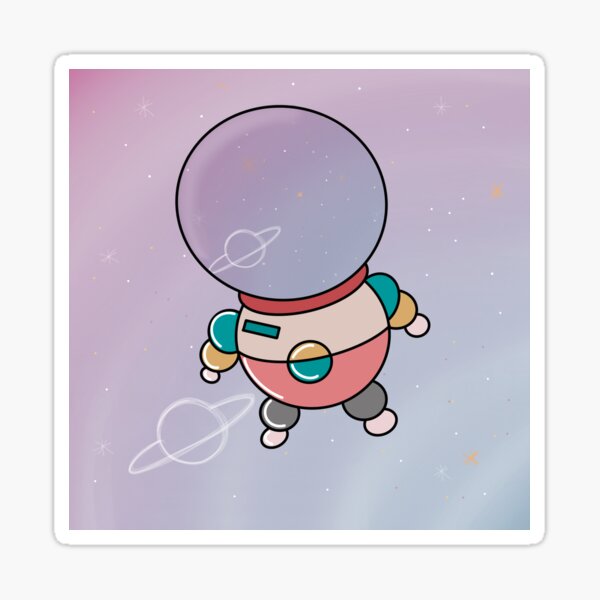 Astronaut Sticker