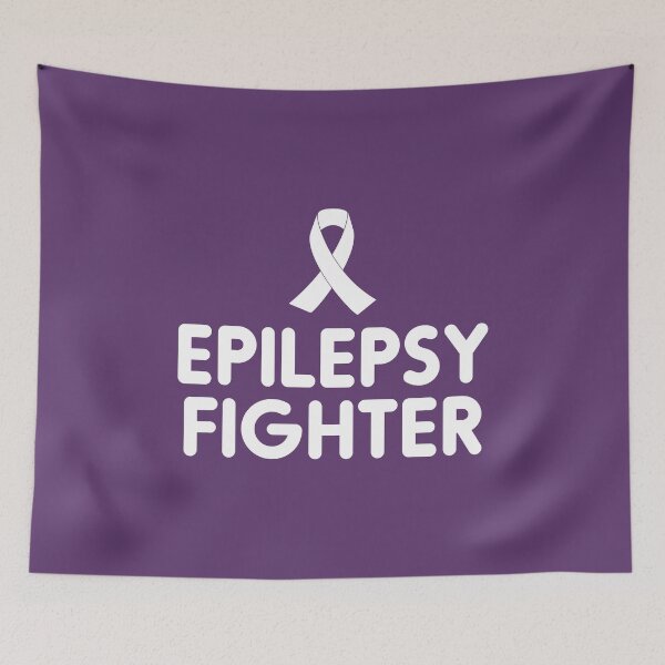Item preview, EPILEPSY Fighter Purple #1 designed and sold by SalahBlt.