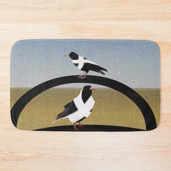 Item preview, Cornish Choughs on the Beach designed and sold by colemanco.