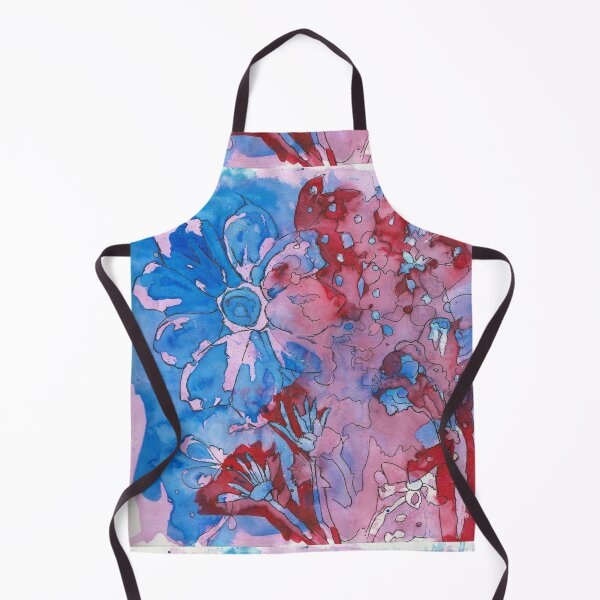Item preview, Blue and Red Flower design designed and sold by Kyleacharisse.