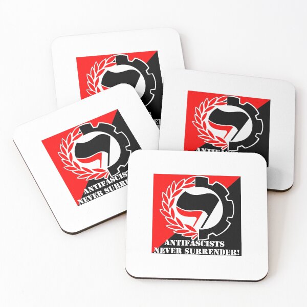 Item preview, Antifascists Never Surrender! designed and sold by Red-N-Black.
