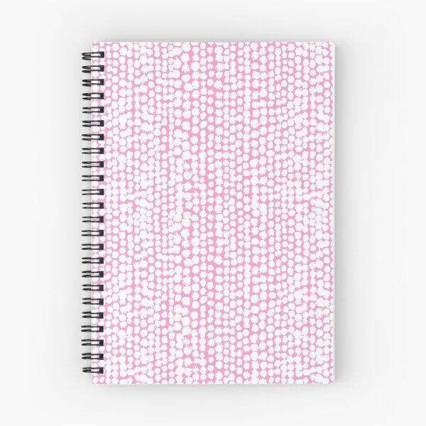 Item preview, Blotchy Spots Pattern 170820 - White on Pink designed and sold by Artberry.