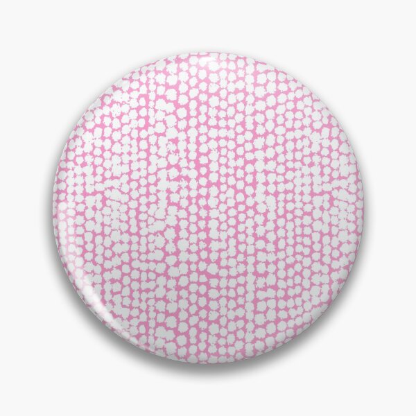 Item preview, Blotchy Spots Pattern 170820 - White on Pink designed and sold by Artberry.