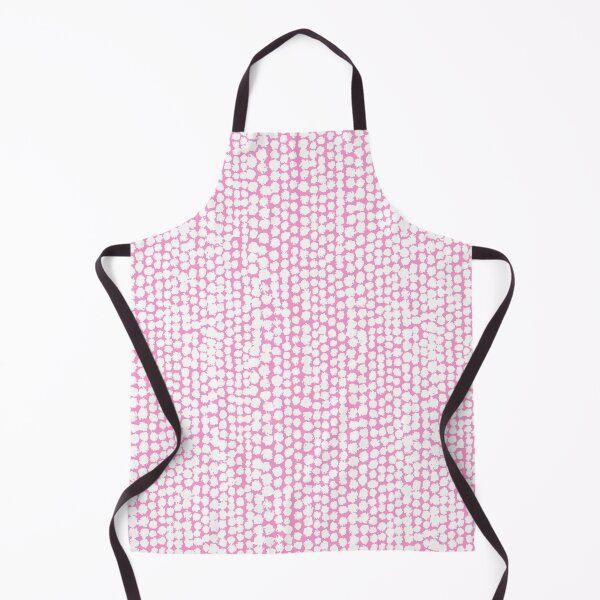 Item preview, Blotchy Spots Pattern 170820 - White on Pink designed and sold by Artberry.