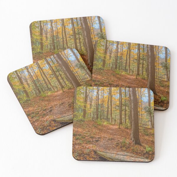 Item preview, Autumn Forest in Mustard and Rust designed and sold by Brooke T Ryan Photographic Art.