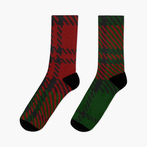 Item preview, Green & Red Flannelly Plaid Twill Pattern designed and sold by The Masked Designer.