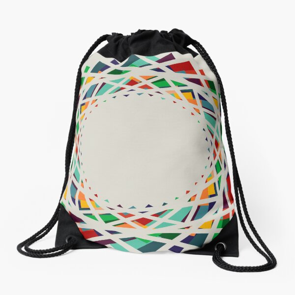 Carnation Drawstring Bag