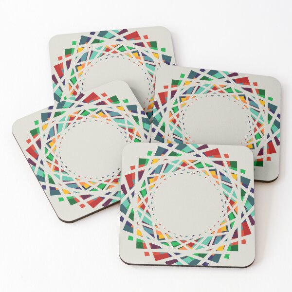 Carnation Coasters (Set of 4)