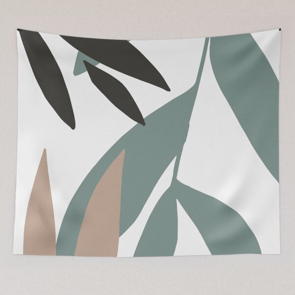 Item preview, Abstract Modern Leaves II designed and sold by Wheimay.