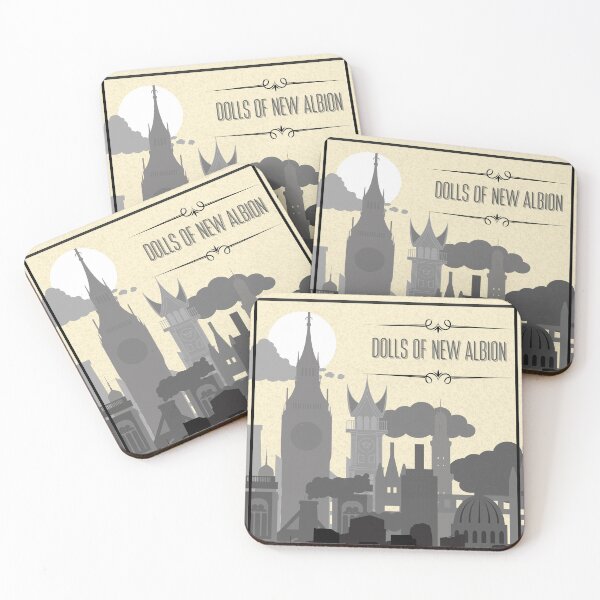 Item preview, Dolls of New Albion skyline designed and sold by jcb2021.