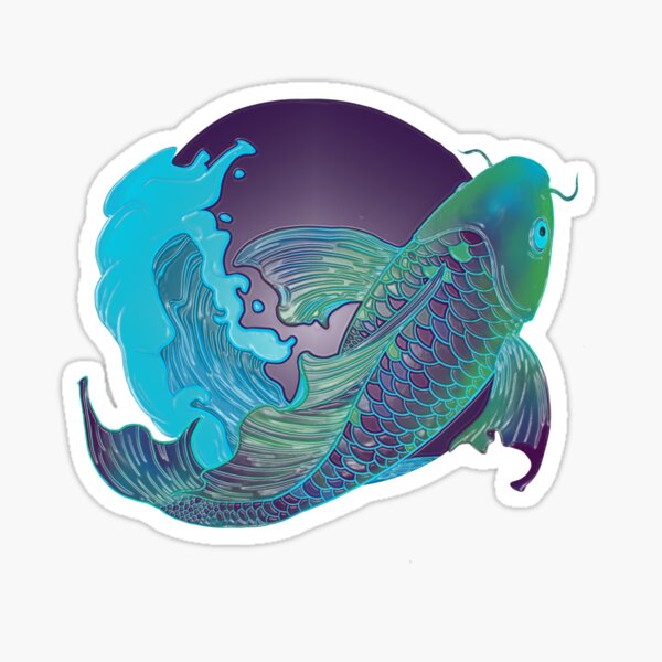 Koi Cool Sticker