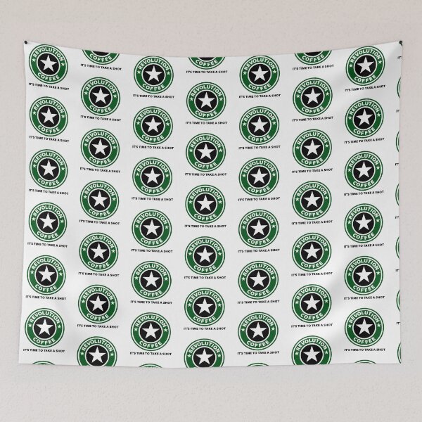 Item preview, Hamilton Revolution Coffee Time to Take a Shot  designed and sold by Rocket Fox.