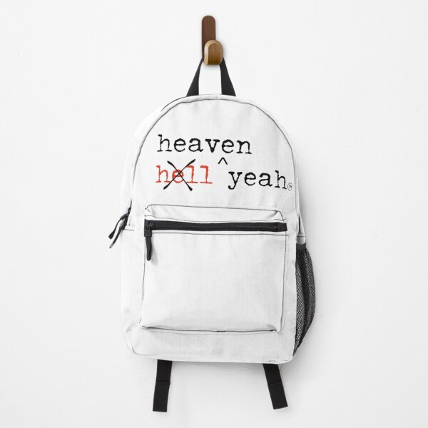 Item preview, hell yeah NO heaven yeah! designed and sold by heaventotheyeah.
