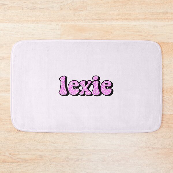 Item preview, aesthetic hot pink glitter lexie name designed and sold by STAR10008.