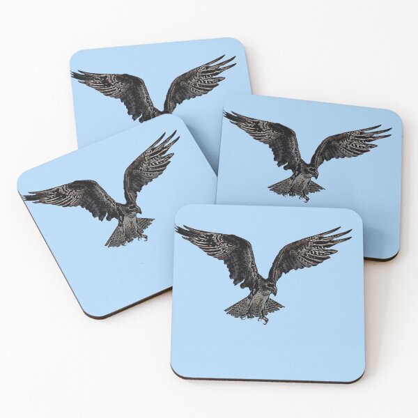 Item preview, Osprey Black Alternate Print designed and sold by designsasstultd.