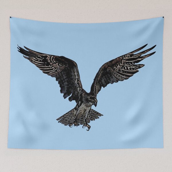 Item preview, Osprey Black Alternate Print designed and sold by designsasstultd.