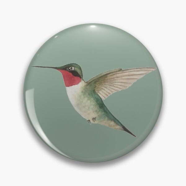 Item preview, Ruby-throated Hummingbird designed and sold by Christiane Dobbins.