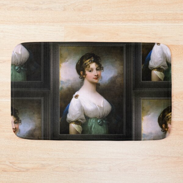 Item preview, Portrait of Louise of Mecklenburg-Strelitz, Queen of Prussia by Josef Grassi Classical Fine Art Old Masters Reproduction designed and sold by Xzendor7 Digital Art Creations.