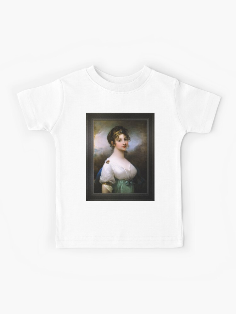 Portrait of Louise of Mecklenburg-Strelitz, Queen of Prussia by Josef  Grassi Classical Fine Art Old Masters Reproduction | Kids T-Shirt