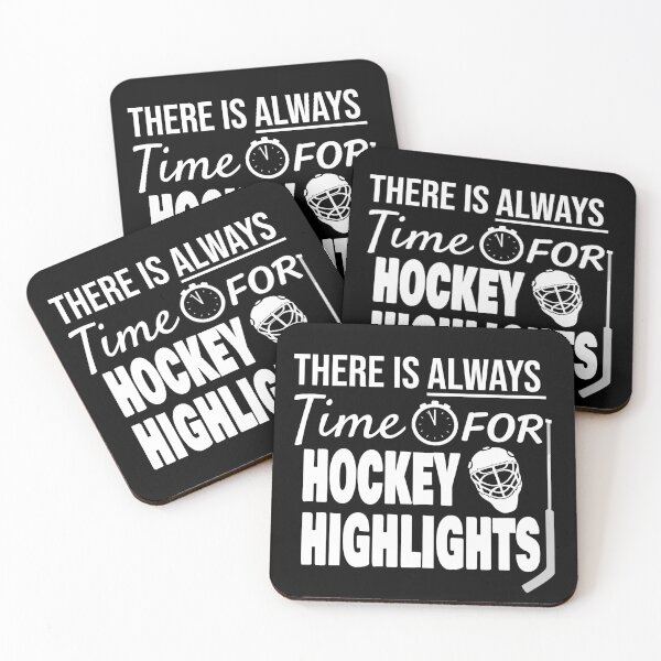 Item preview, Always Time For Hockey Highlights designed and sold by jacks-tees.