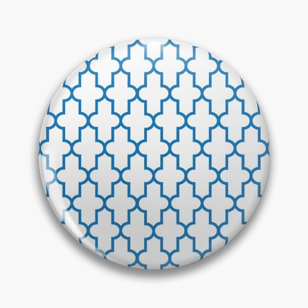 Item preview, Geometric Blue Striped Mediterranean Country Farm Pattern designed and sold by TheInkElephant.