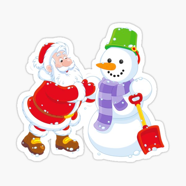 Santa Claus Stickers Redbubble